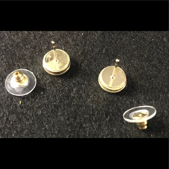 9mm Bullet Earrings W/ Swavorski Pink Crystal - Picture 4 of 4